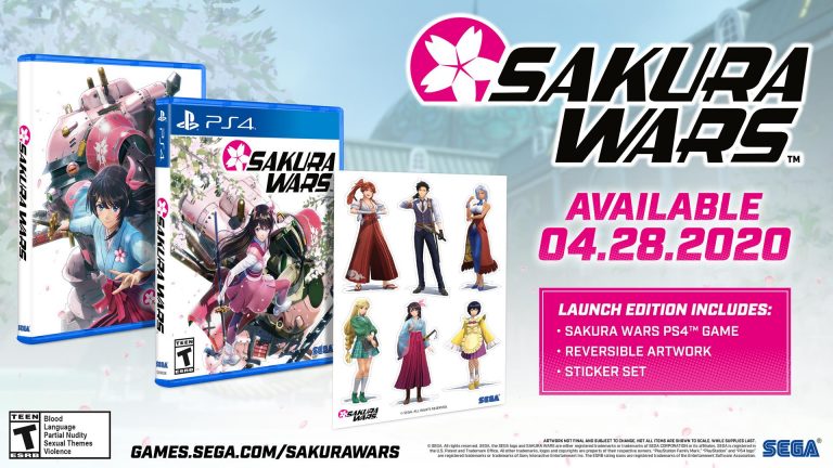 Sakura Wars Releasing in the West on April 28