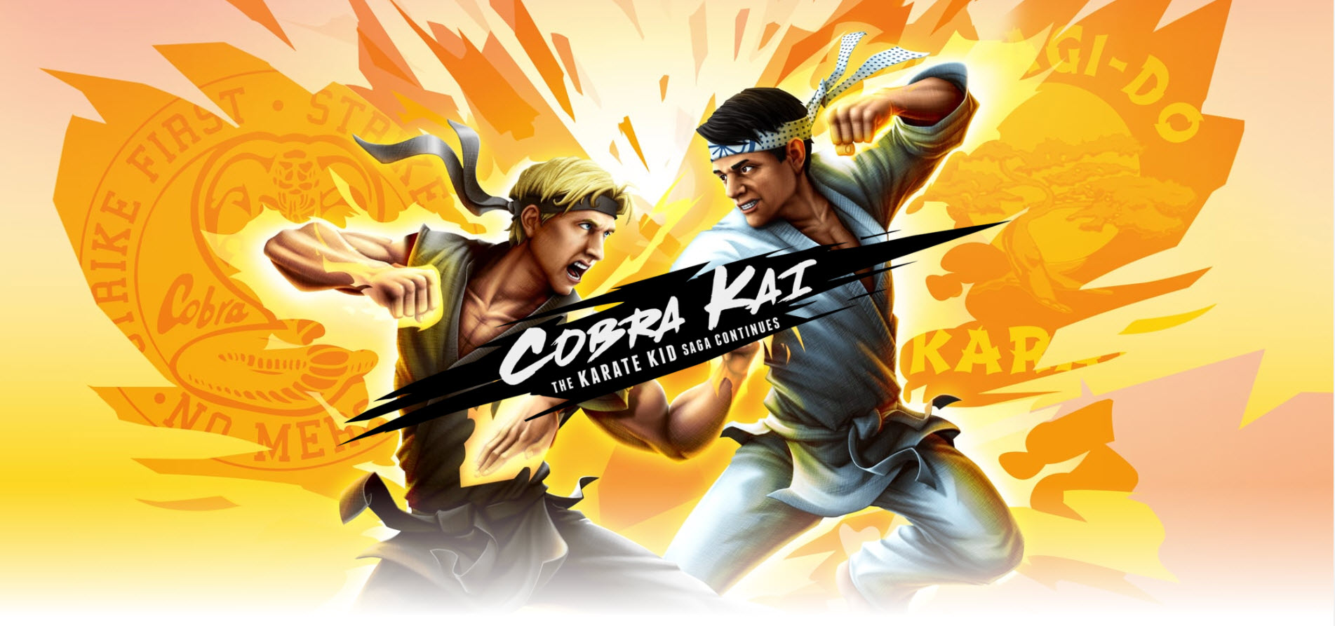 COBRA KAI THE KARATE KID SAGA CONTINUES VIDEO GAME OUT NOW ON