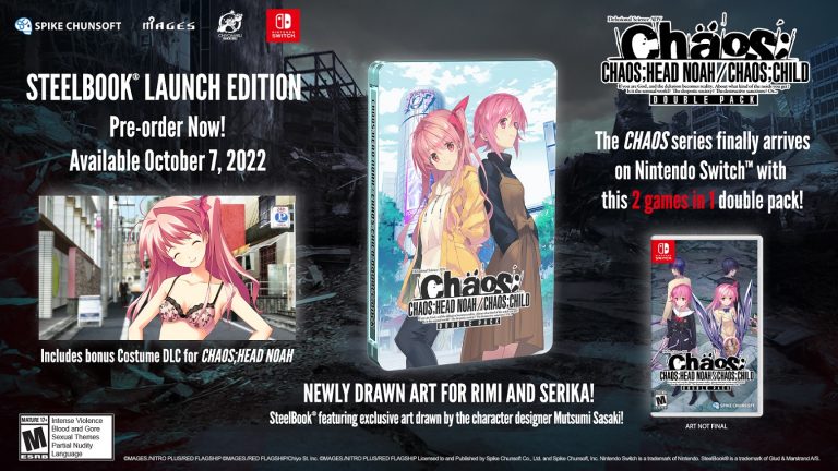 Chaos;Head Noah also Arriving on PC October 7th