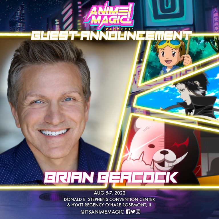 Brian Beacock Interview at Anime Magic! 2022