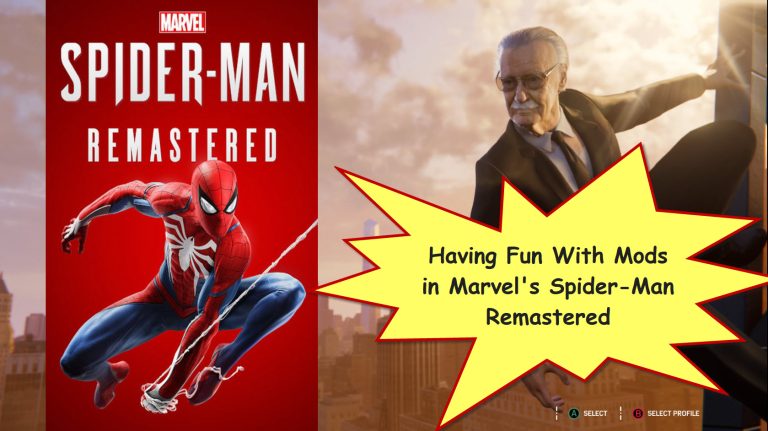 Having Fun With Mods in Marvel’s Spider-Man Remastered