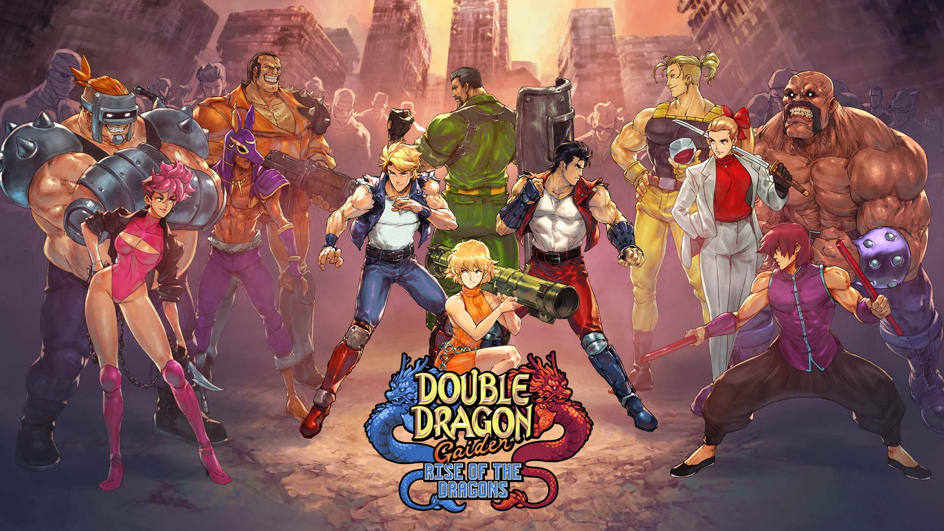 Double Dragon Dojo: Double Dragon PlayStation version review