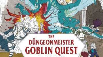 The Düngeonmeister Goblin Quest Coloring Book: Impressions