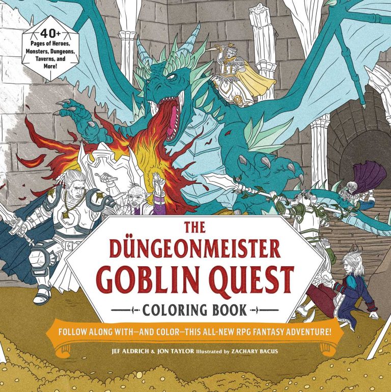 The Düngeonmeister Goblin Quest Coloring Book: Impressions