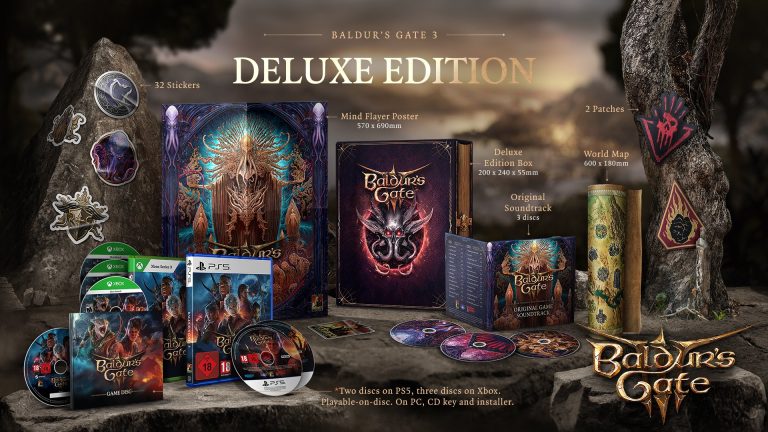 Baldur’s Gate III Physical Deluxe Release Announced