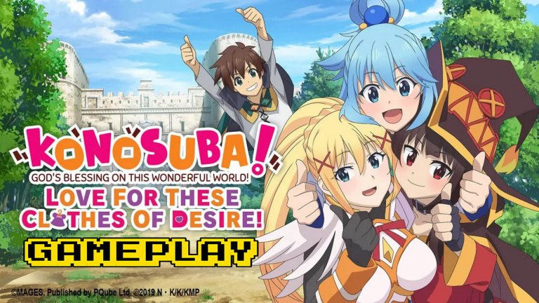 KONOSUBA – God’s Blessing on this Wonderful World! Love For These Clothes Of Desire! – Gameplay
