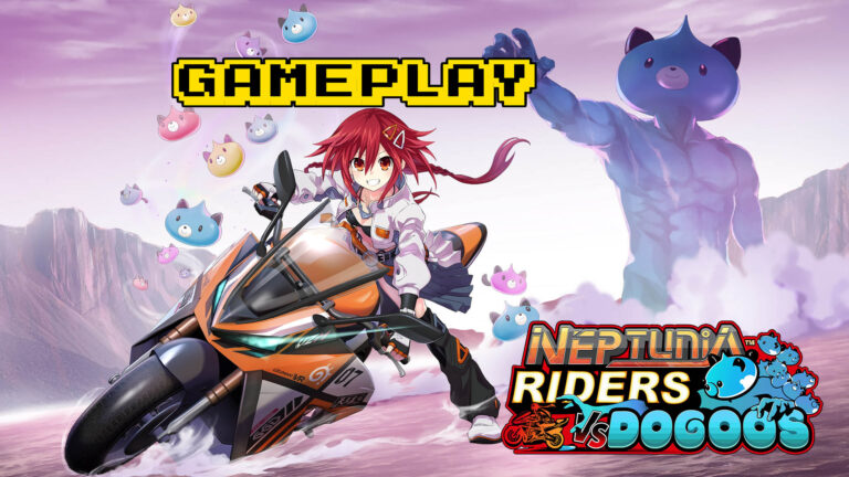 Neptunia Riders VS Dogoos – Gameplay