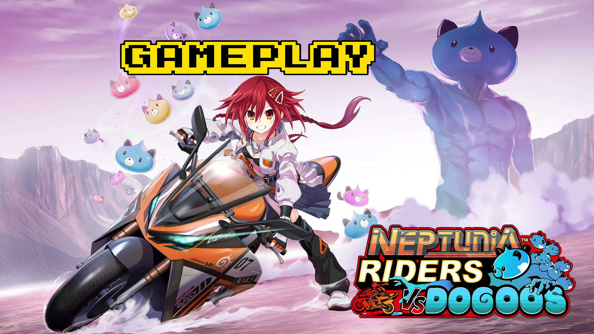 Neptunia-Riders-VS-Dogoos-gameplay