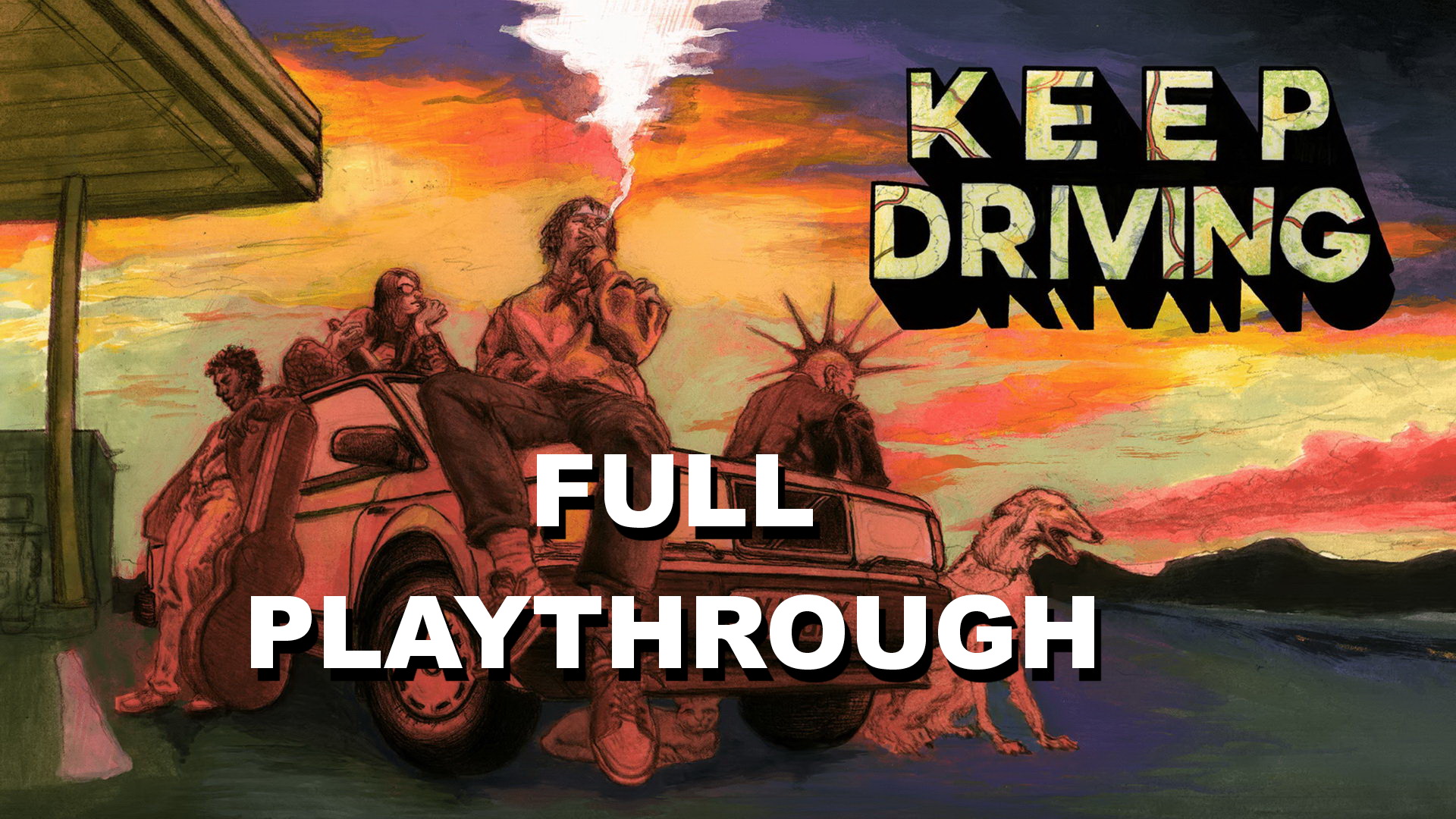 Keep-Driving-Full-Playthrough