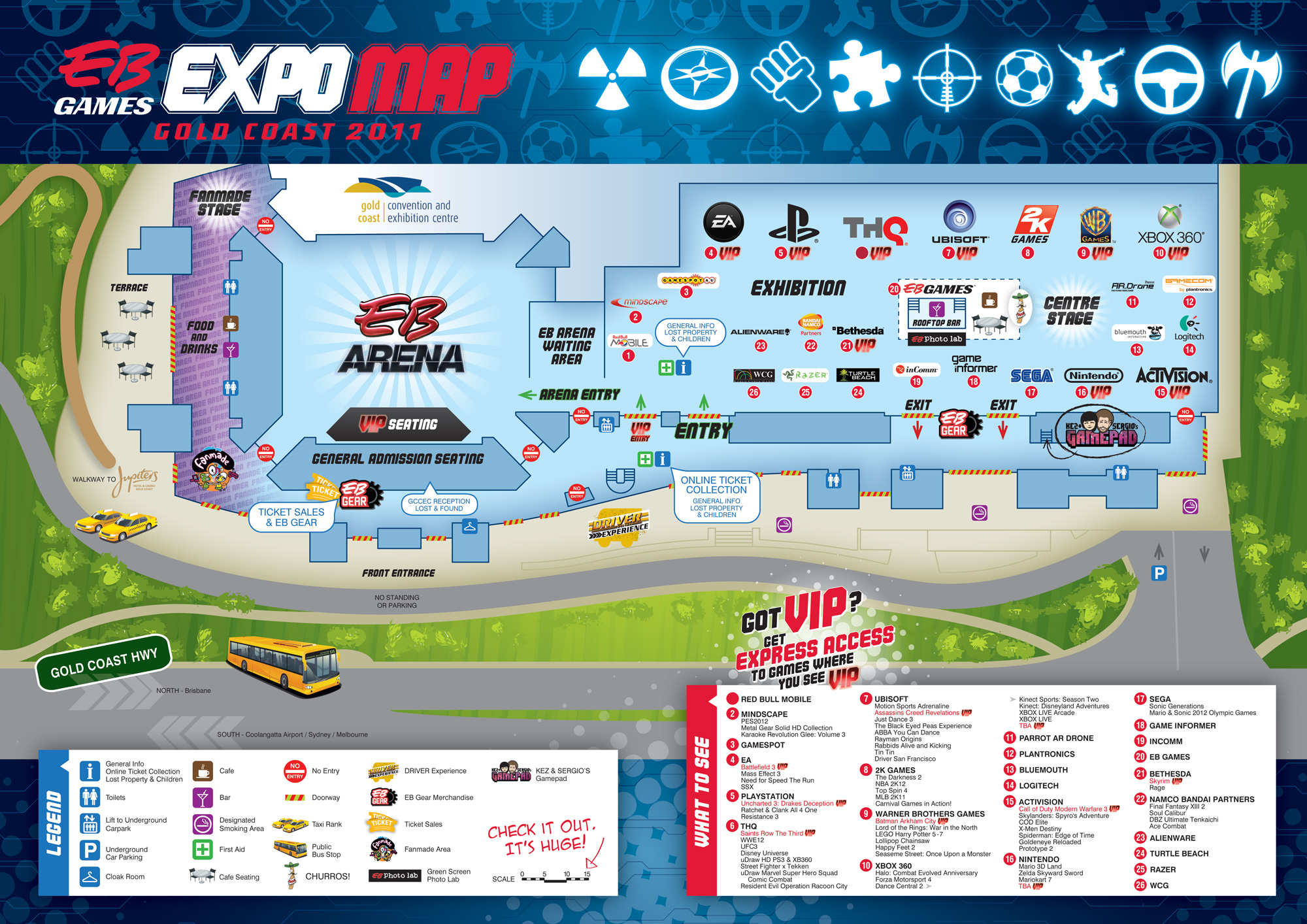 EB Games releases map for EB Expo