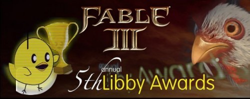 Fable 3 Nominated for a Libby?!