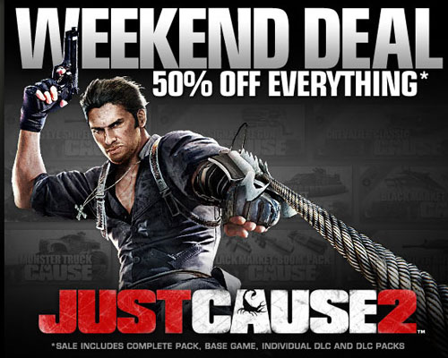 Steam’s Weekend Deal: Just Cause 2