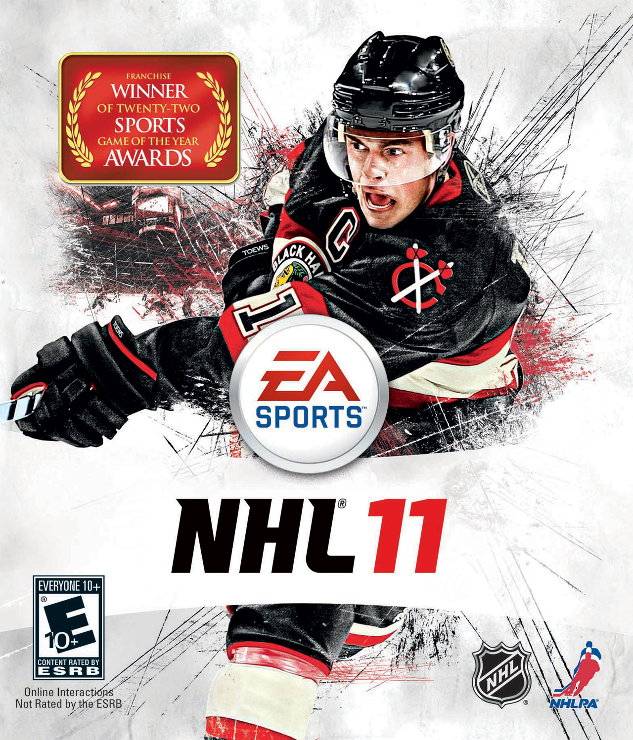 NHL 2011 Cover Athlete is Toews Capsule Computers