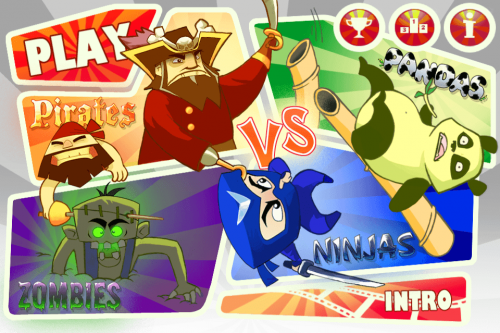 Pirates vs Ninjas vs Zombies vs Pandas?