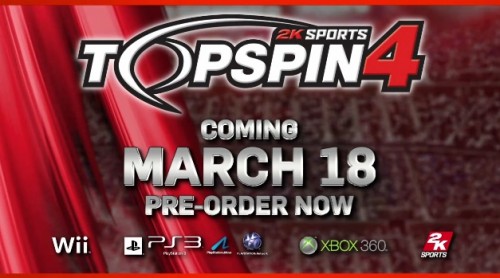 Top Spin 4’s Player Roster and Trailer