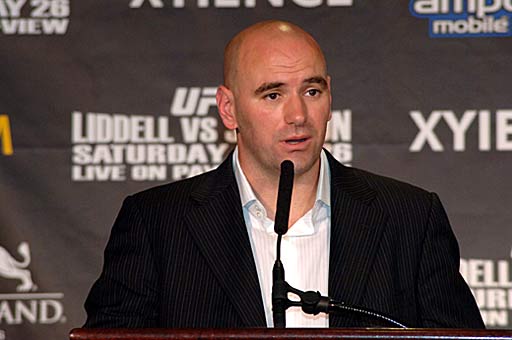 Dana White President of UFC changes mind on banned fighters