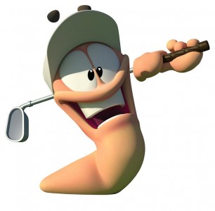 Worms Crazy Golf on