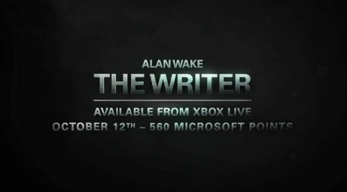 Alan Wake DLC “The Writer” given an October release date