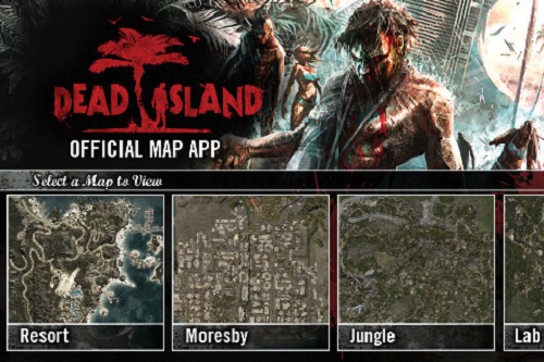 Карта джунглей dead island