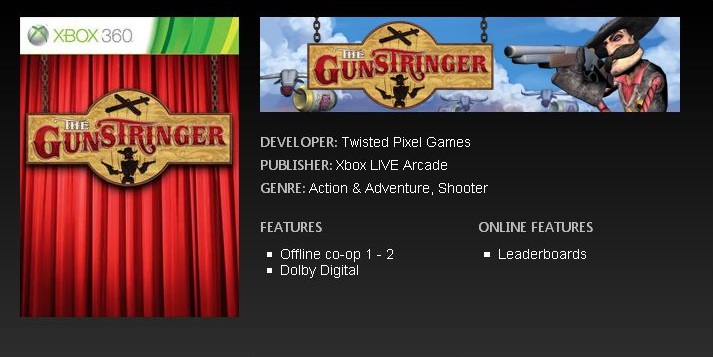 gunstringer-xbla-listing