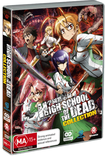 Highschool of the Dead anime review