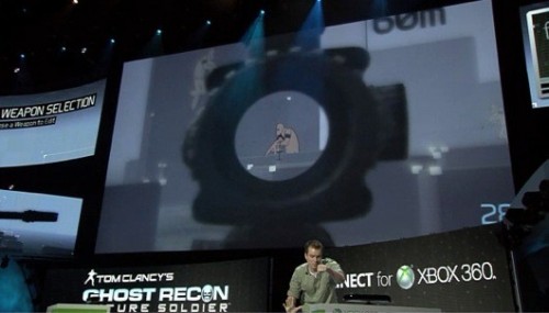 Kinect coming to Ghost Recon and every Tom Clancy game