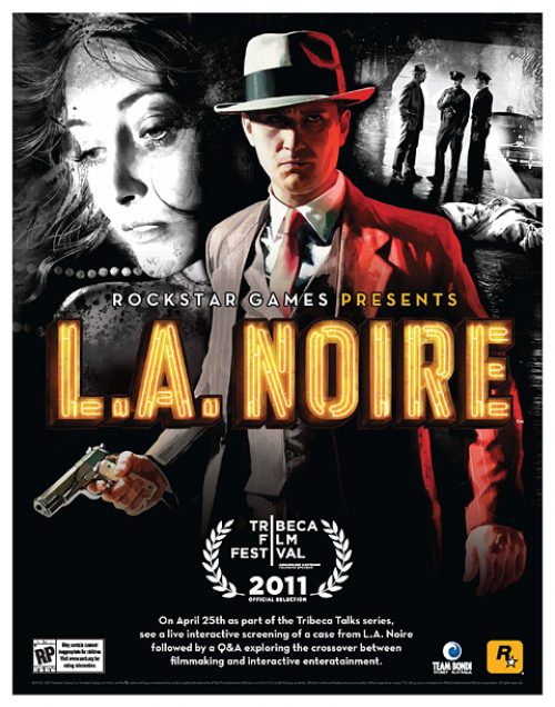 L.A. Noire selected for 2011 Tribeca Film Festival