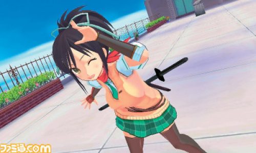 Senran Kagura for the 3DS is a platformer full of girls