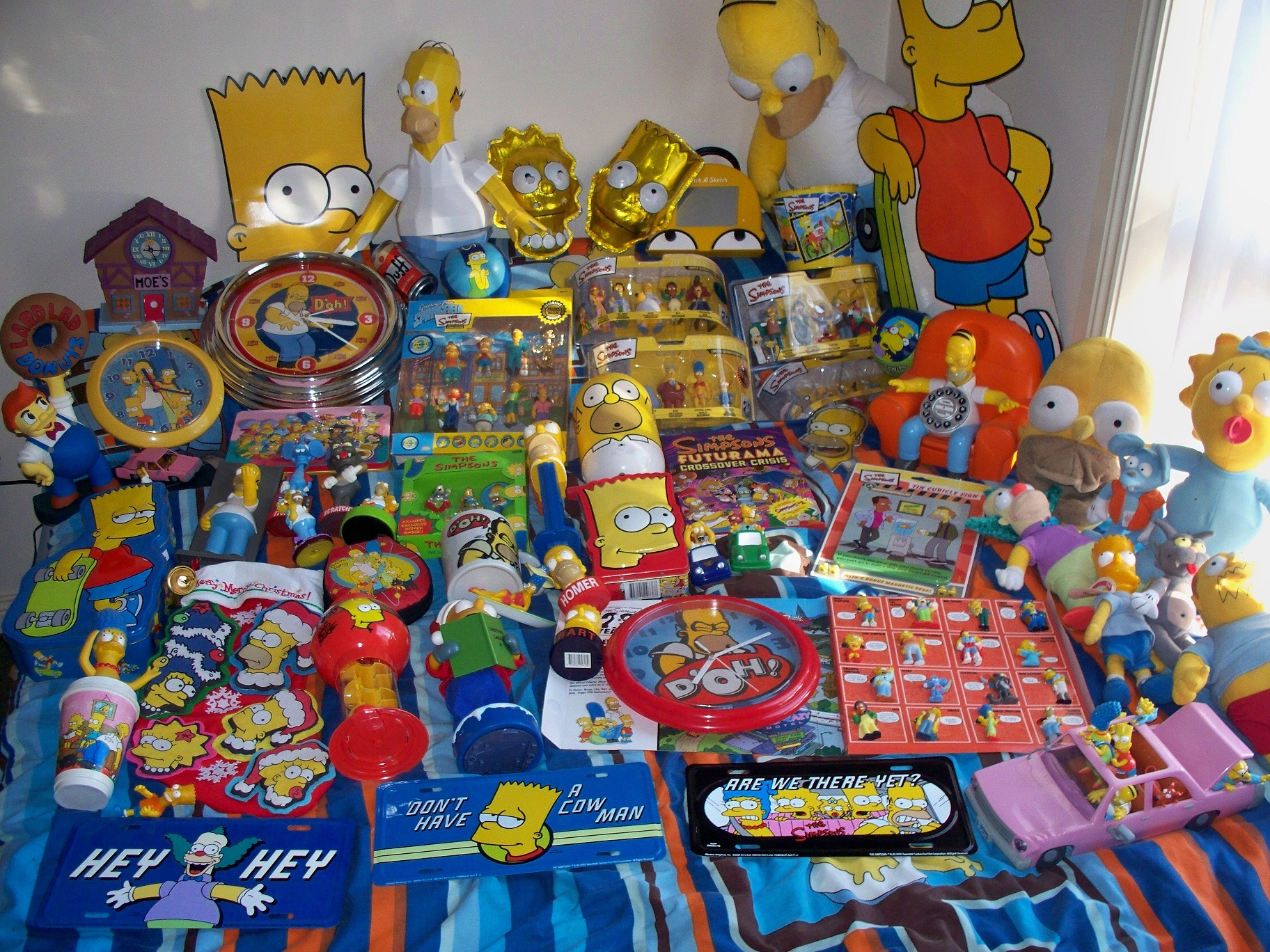 the simpsons figures collection