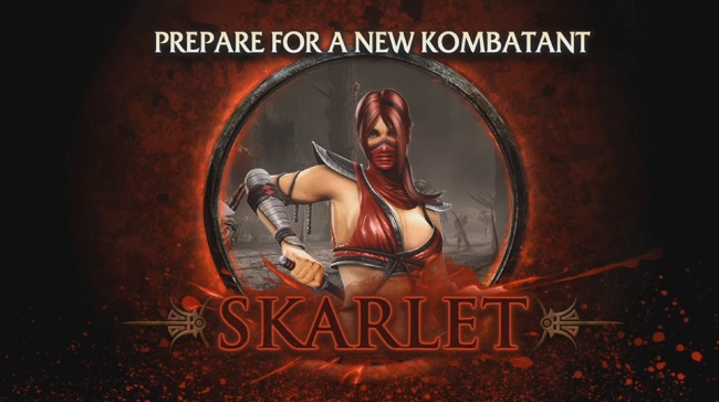 Mortal Kombat DLC: Skarlet Bio And Free Cyborg Skins June 21st, Rain Coming soon!