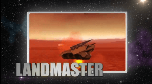 Star Fox 64 3D trailer shows off the Landmaster and Blue Marine vehicles